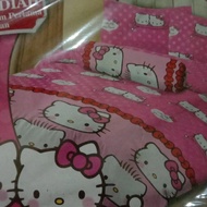 sprei rumbai 180x200 lady rose hello Kitty