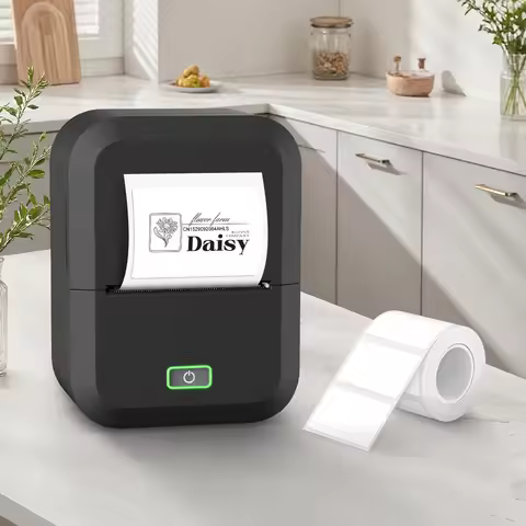 2 inch Label Printer Bluetooth Inkless Thermal Printer X2 Labeling Machine Portable Inkless Label Ma