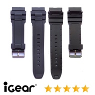 Igear i64 Strap Watch Strap igear i64-1938 Rubber Watch Strap