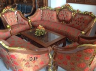 sofa tamu Ganesa jati ukir jepara