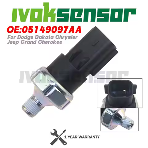 Oil Pressure Sensor For Dodge Dakota Chrysler Jeep Grand Cherokee 3.7L 4.7L 5.7L 5149059AA 04868672A
