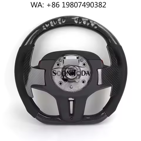 Red M1 M2 Button LED Display Carbon Fiber Leather Steering Wheel Fit X5 G20 G29 Z4 G05 G01 G06 G38 G