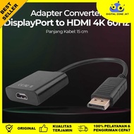 Adapter Converter Display Port to HDMI 4K 60Hz - 8046