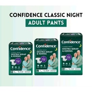Confidence CLASSIC NIGHT M15/L15/XL15/Adult Diapers
