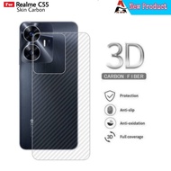 Garskin REALME C55 Back Screen Protector Skin Carbon