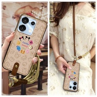 Necklace Durable Phone Case For UMIDIGI G9 5G/G9C/G9T/G9A/Note90/90C/90A Graffiti Waterproof Dirt-re