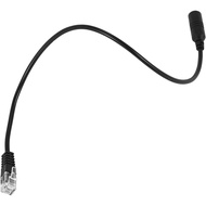 3.5mm Jack Smartphone Headset Adapter Cable Converter to RJ9 Plug Cell Phone Adapter RJ9 Jack & 3.5m