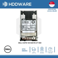 DELL 3.84TB 12G SAS RI 2.5" SSD //0M09K5 // PX04SRB384