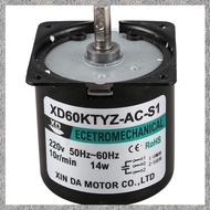(DGHV) 60Ktyz Ac Motor 220V 10Rpm Permanent Magnetic Electric Synchronous Motor 14W Permanent Magnet