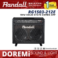 RANDALL Amplifiers RG1503-212E 150W 2x12" Guitar Combo Solid-State Amplifier