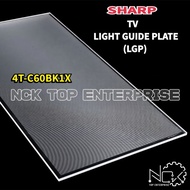 LGP 4T-C60BK1X SHARP LIGHT GUIDE PLATE / ACRYLIC REFLECTOR READY STOCK BRAND NEW