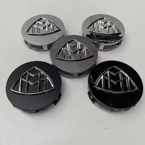 4Pcs 75mm FOR Mercedes Benz Maybach Wheel Center Hub Cap Cover Logo Emblem