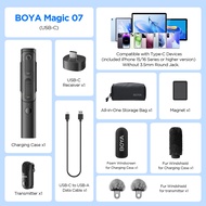 BOYA Magic 4 forms in 1 Wireless Microphone Mini Mic AI Noise Cancellation Transformable