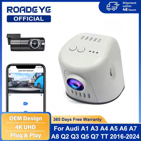 4K Wifi Dash Cam Car DVR for Audi A3 A4 A5 A6 A7 A8 Q2 Q3 Q5 Q7 Q8 S3 S4 S5 S6 S7 S8 Rs3 Rs4 Rs5 Rs7