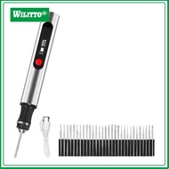 Rechargeable Rotary Tool Intricate Detail Rotary Tool Cordless Rotary Tool with Usb-c Fast Charging
