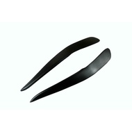 premium-For Lexus IS200 IS300 RS200 98-05 Black Headlight Eyebrow Vinyl Decal Sticker Cover