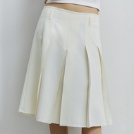 Girlfriend Comfort - Carmen Midi Skirt (พร้อมส่ง) - กระโปรงอัดจีบ (มีให้เลือก 3 สี)