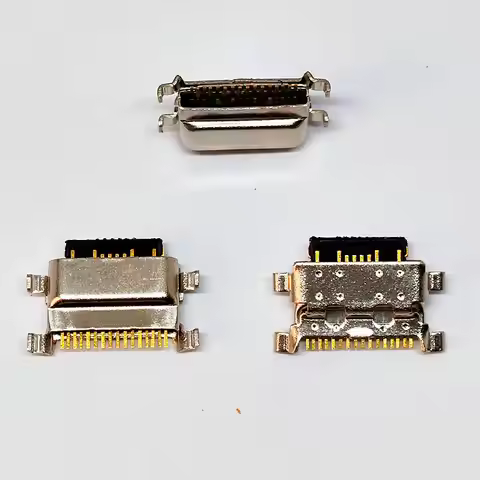 10-100pcs USB Charger Charging Port Plug Dock Connector Type C For Xiaomi Redmi Note 11/K30/Note 10/