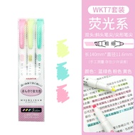 Fluorescent Dual Tip Light Highlighter