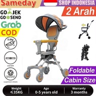 Magic stroler bayi lipat travelling sepeda bayi stroller duduk kereta