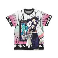 Kocho Shinobu Haori Demon Slayer Streetwear T-shirt Children Summer Casual Fashion Anime Printed Qui