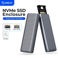 ORICO AM2C3-G2-GY-BP Tool Free Aluminum M2 NVME SSD Enclosure