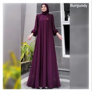 GAMIS JUMBO SARAH MAXY Gamis Cerutty babydol Gamis kekinian Gamis Mutiara Gamis Inara maxy Bahan c