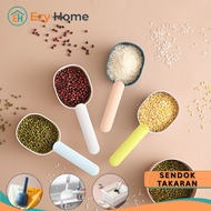 Ezy Home - Multipurpose Long Handle Plastic Kitchen Measuring Spoon for Rice, Coffee, Nuts, Flour