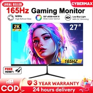 YGT 27 Inch Monitor 165Hz 1ms Response IPS Framless 2K QHD Gaming Computer Monitor For PC Laptop