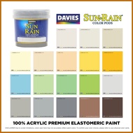 ◳ ✿ ☻ DAVIES Sun & Rain Color Pods Paint (250ml) Seal Gray