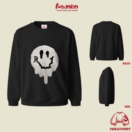 REUNION R'FACE SWT49 3D Ruffled Embroidered Sweatshirt