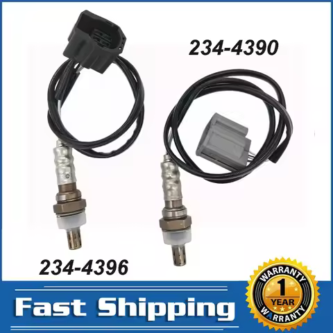 2pcs O2 Oxygen Sensor for Mazda 5 2.3L 2006-2007 Mazda 3 2.0L 2.3L 2004 2005 Upstream Downstream 4 W