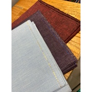 Cool Cotton Shirt Fabric - Striped Fabric - Linen Fabric - Linen Shirt Fabric - Cotton Linen Fabric