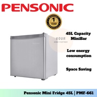 Pensonic Mini Bar 45L PMF-661 Mini Fridge Peti Sejuk