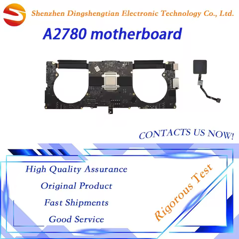 Logic Board For MacBook Pro 16" M2 A2780 Motherboard 16GB 32GB 500GB 1TB 2TB 4TB 8TB Logic Board Wit