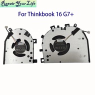 Laptop CPU GPU Fan Cooler For Lenovo ThinkBook 16 G7+ ASP 21Q5 5F10S14199 Cooling Radiator Fans BAPA