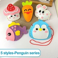 Cartoon Sewing Fun For Kids Creative Handcraft Diy Educational Toy Dolls Handicraft W4j7