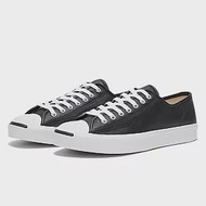 CONVERSE JP OX 開口笑 皮革 男女休閒鞋-黑-164224C US3.5 黑色