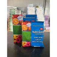 Nutri gold foliar fertilizer 20-20-20 VinhThanh (100gr package) Branching, Big Stems, Big Fruits, Fi