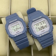 G-Shock Couple Set Petak DW6900 Jam Tangan Lelaki Perempuan