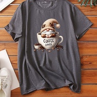 COD 2025Large-sized women's casual short-sleeved T-shirt 1X-8X - Cutnew23 1EQN