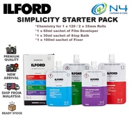 Ilford Simplicity Starter Pack Film Processing Chemical Cuci Film sendiri Photo Developing Fluid Cuc