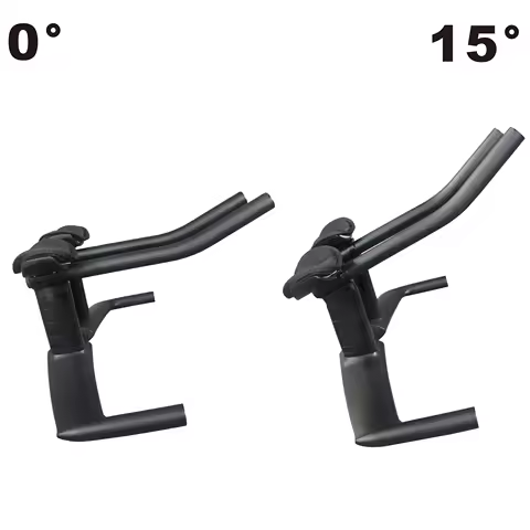 new carbon handlebar 15 degrees TT handlebar spacer Aero Handlebar Integrated Carbon for TT Bike