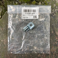 MESIN Retainer Hood Bumper Rh Iron Plate Retainer Clamp Rubber Engine Hood Right Side Starlet EP70 E