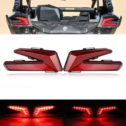 LED Tail Light for Can-Am Maverick X3 XDS XRS 2017 2018 ATV UTV Rear Taillight Brake Lamp