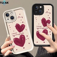 Compatible For OPPO A3S A5 AX5 A5S AX5S A7 AX7 A12 A12e F9 Pro A5 A9 2020 Fashion English Love Heart Shockproof Soft Tpu Phone Case
