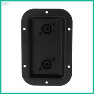 CRE 1 4 Blank Jack Plates Theater Junction Box Connectors for PA DJ Speakers