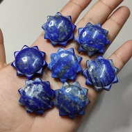 หินลาพิส ลาซูลี ทรงแหลมเก้าแฉก Lapis lazuli