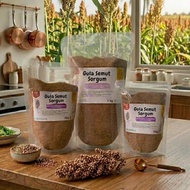 Sorghum Ant Sugar 100% Nira Stick No Bleaching and Preservatives Chemicals More Cornly Flavor 1kg 50
