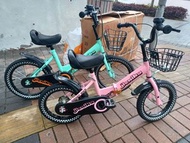14吋 478元(粉)  16吋528元(綠) 兒童單車 摺疊小童單車 bbcwpbike